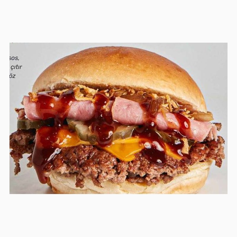 برجر BBQ Bacon من Smash House